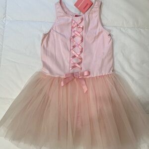 NWT Gymboree Ballerina Princess Costume Light Pink Ballet Dress Size Girls 9-10
